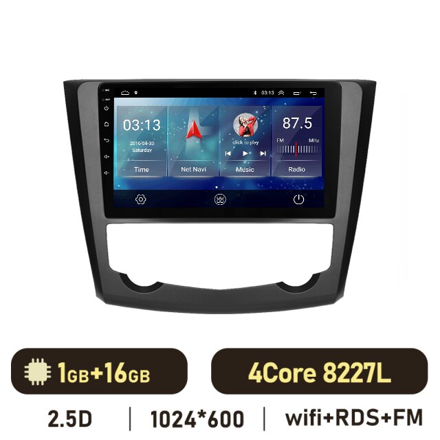 Eunavi 2din Car Multimedia Video Player For Renault Kadjar 2015 - 2019 Android 10 Navigation GPS QLED 1920*860P 4G Carplay