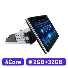 Load image into Gallery viewer, Eunavi 10.1'' Screen Universal 2DIN Android 10 Car Radio Stereo Multimedia Video Player GPS Navigation WIFI RDS AM FM USB 2 Din