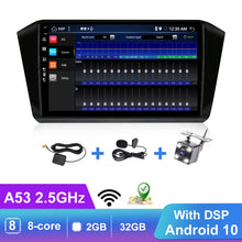 Load image into Gallery viewer, Eunavi 4GB 64GB 2 DIN Android 10 Car Radio Multimedia Video Player For VW Passat B8 Magotan 2016 2017 Head unit GPS Autoradio