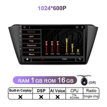 Load image into Gallery viewer, Eunavi 4G 1280*720 2 Din Android 11 Car Radio Multimedia Player For Skoda Fabia 2015 2016 - 2019 Autoradio DVD GPS Head unit