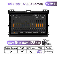 Charger l'image dans la galerie, Eunavi Car Radio For Toyota Land Cruiser Prado 120 LC120 GPS Multimedia Video Player Autoradio Android Navigation GX470 DVD 2Din