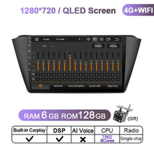 Load image into Gallery viewer, Eunavi 4G 1280*720 2 Din Android 11 Car Radio Multimedia Player For Skoda Fabia 2015 2016 - 2019 Autoradio DVD GPS Head unit