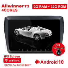 Load image into Gallery viewer, Eunavi 9'' 2 Din Android 10 Car Multimedia PC Radio Stereo for SUZUKI SWIFT 2017 autoradio GPS Navigation wifi rds fm am usb