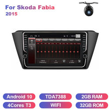 Load image into Gallery viewer, Eunavi Car Multimedia Player Radio GPS For Skoda Fabia 2015 2016 2017 2018 2019 2 din Android Autoradio Navigation WIFI RDS