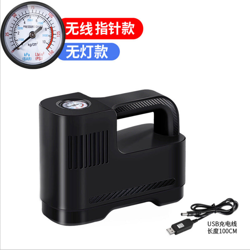 Car air pump, portable air pump, high power digital display tire air pump, smart wireless electric air pump