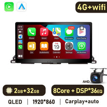 Load image into Gallery viewer, Eunavi 10.1''/12.1'' 2 DIN Android Auto Radio Stereo GPS For Toyota Highlander 2014 2015 2016 2017 2018 Car Multimedia Carplay