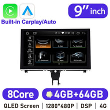 Load image into Gallery viewer, Eunavi 9'' Android 10 Car Radio GPS Stereo For Audi A6 C7 A7 2012 2013 2014 2015 2016 2017 2018 Multimedia Player Carplay DSP