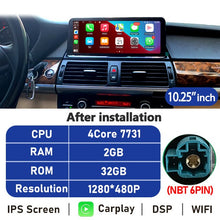 Load image into Gallery viewer, Eunavi 10.25''/12.3'' Android 10 Car Radio Stereo For BMW X5 F15 2013-2017 NBT System Multimedia Video Player CarPlay DSP GPS