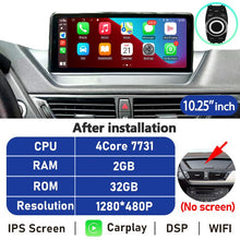 Load image into Gallery viewer, Eunavi 10.25''/12.3'' Android Auto Radio For BMW X1 E84 2009 2010 2011-2015 Car Multimedia Player Navigation GPS Carplay No DVD