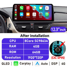 Load image into Gallery viewer, Eunavi 10.25''/12.3'' Android Auto Radio For BMW X1 E84 2009 2010 2011-2015 Car Multimedia Player Navigation GPS Carplay No DVD