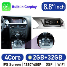 Load image into Gallery viewer, 8.8" 8 Core Android 10 System Car Radio Stereo For Audi Q5 2009-2016 WIFI 4G 4+64GB Carplay BT Touch Screen GPS Navi Receiver