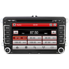Load image into Gallery viewer, Eunavi 2 din 7 inch Car DVD player Radio Stereo GPS for VW GOLF POLO JETTA TOURAN MK5 MK6 PASSAT B6 bluetooth SWC Touch Screen