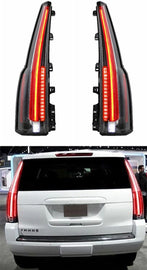 VLAND Tail Lamps Fit For Tahoe/Suburban  Full LED Taillights With DRL+Brake+Reverse Light+Red Turn Signal 2015-2016