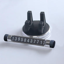 Load image into Gallery viewer, Car mobile phone holder, stop sign, navigation bracket, instrument panel, mobile phone bracket, number plate, universal mobile phone bracket ornaments