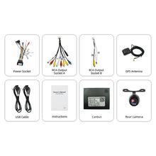 Load image into Gallery viewer, Eunavi 2 Din Android Audio 9'' Headunit Car Radio Multimedia Player For ford focus 2 3 Mk2 Mk3 2004-2011 hatchback 2din DSP GPS