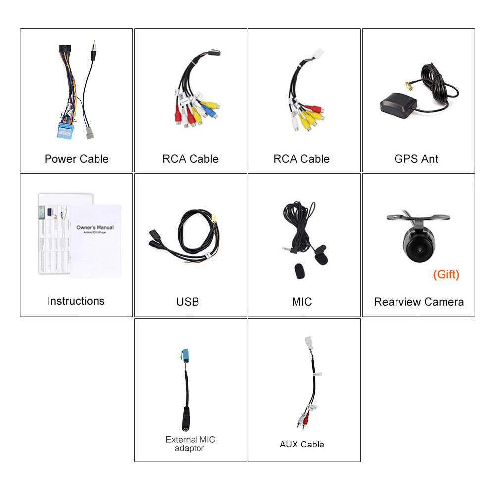 Eunavi 9'' 2 Din Android 10 Car Multimedia PC Radio Stereo for SUZUKI SWIFT 2017 autoradio GPS Navigation wifi rds fm am usb