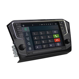 Eunavi 1 din Android 9.0 Car Radio Stereo Multimedia Player For VW Passat B7 GPS Navigation Headunit subwoofer 9