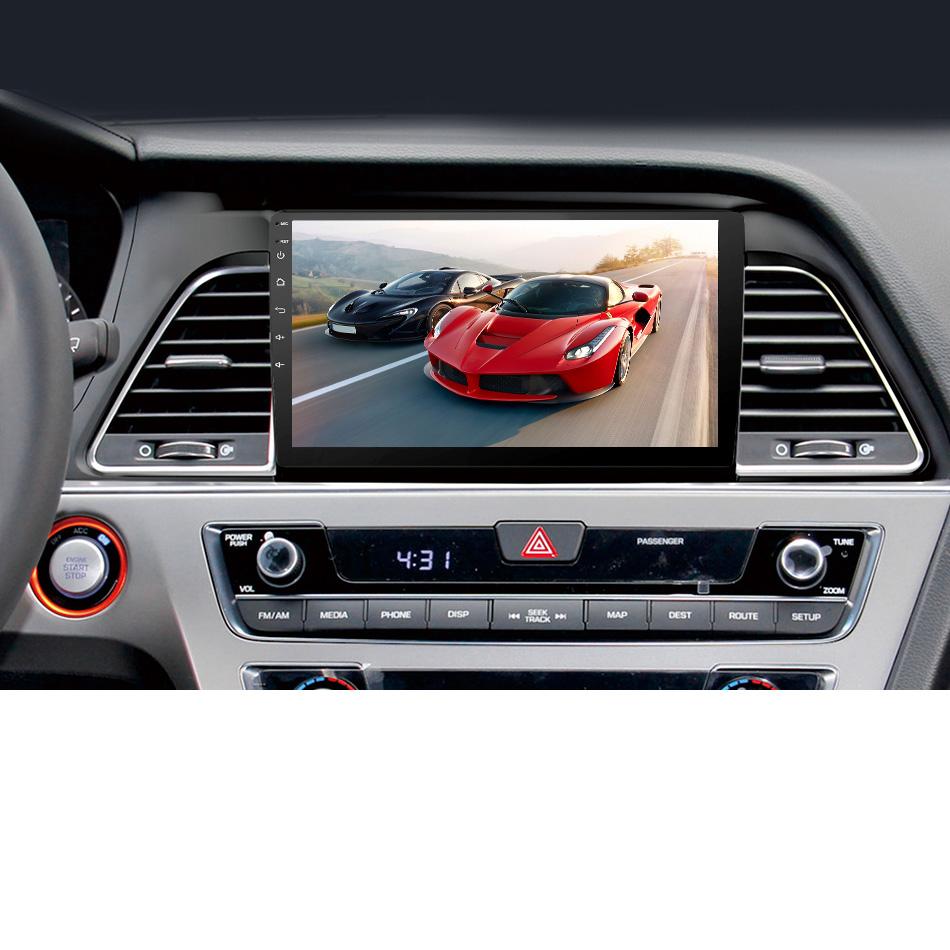 Eunavi 2Din Android 10 Car Radio GPS Stereo For Hyundai Sonata 2015 2016 2017 multimedia navigation tda7851 head unit rds