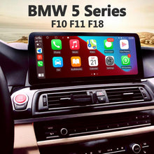 Load image into Gallery viewer, Eunavi 10.25''/12.3'' Android Car Radio Stereo For BMW 5 Series F10 F11 2010-2016 CIC NBT System Multimedia Player CarPlay GPS