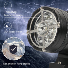 Load image into Gallery viewer, Car Led Spotlights, External Motorcycle A-pillar Lights, Off-Road Vehicle Glare Led Lights, Front Bumper Lights, A-p (Six Beads)