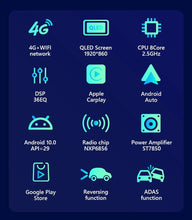 Load image into Gallery viewer, Eunavi 12.1'' QLED 4G 2 DIN Android Auto Radio GPS For Honda Accord 8 2008 2009 2010 2011 2012 Car Multimedia 8G 128G Carplay