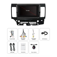 Load image into Gallery viewer, Eunavi 2 din car radio stereo multimedia Android 10 For Mitsubishi Lancer 2007-2012 Navigation GPS TDA7851 NO 2din dvd cd player