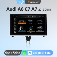 Load image into Gallery viewer, Eunavi 9'' Android 10 Car Radio GPS Stereo For Audi A6 C7 A7 2012 2013 2014 2015 2016 2017 2018 Multimedia Player Carplay DSP