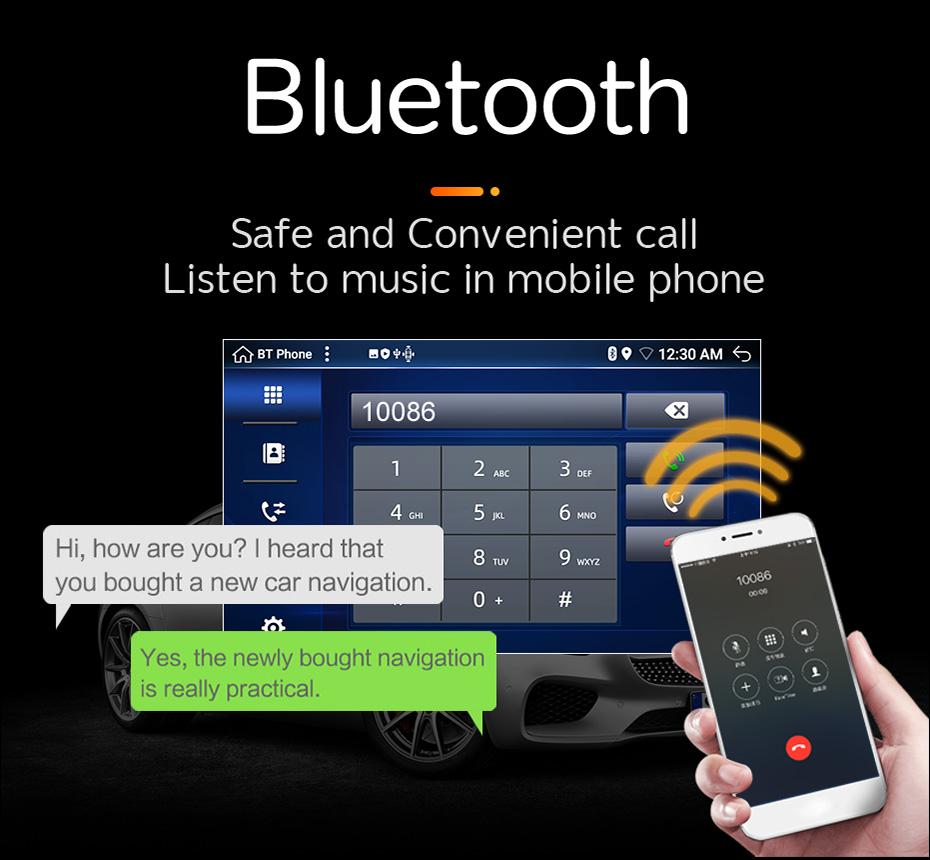 Eunavi Android 10 Car Radio Multimedia Video Audio Player Navigation GPS For Toyota Corolla E170 E180 2013 - 2016 no 2 din dvd