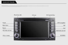 Load image into Gallery viewer, Eunavi 2 Din Android 9.0 Car DVD Radio GPS Navigation for Audi A4 S4 RS4 8E 8F B7 B9 Seat Exeo Auto pc multimedia stereo player