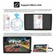 Load image into Gallery viewer, Eunavi 10.1'' Screen Universal 1DIN Android 10 Car Radio Stereo Multimedia Video Player GPS Navigation WIFI RDS AM FM USB 1Din