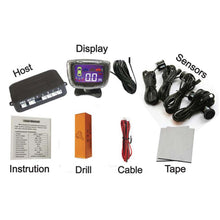 Load image into Gallery viewer, 2020 Eunavi Car Parking Sensor Reverse Backup Radar Lcd Display 12v 4 Sensors 22mm Buzzer Auto Detector System Kit For All Cars