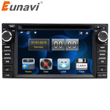 Eunavi 2din car dvd radio player for Toyota Hilux VIOS Old Camry Prado RAV4 Prado 2003-2008 gps navigation stereo touch screen