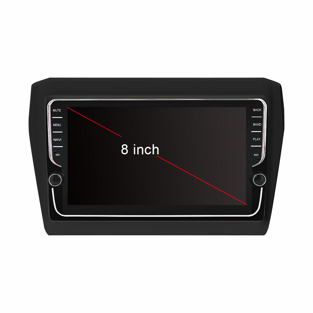 Eunavi 9'' 2 Din Android 10 Car Radio Stereo for SUZUKI SWIFT 2017 Double 2DIN Multimedia GPS 8 CORES 4G 64GB TDA7851 Audio