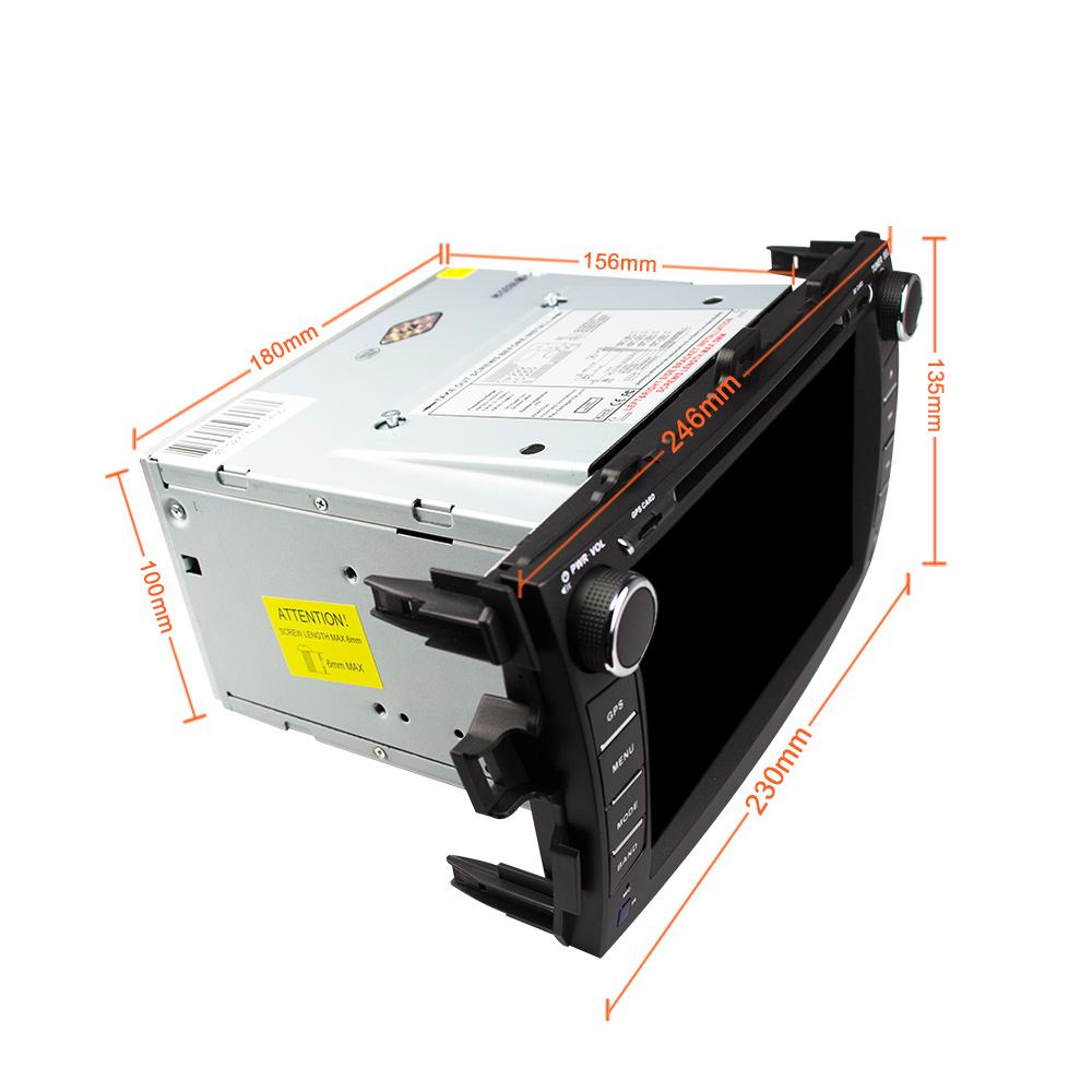 Eunavi 2 din Android 10 TDA7851 car dvd multimedia for Toyota Corolla 2007 2008 2009 2010 2011 GPS stereo radio PC touch screen