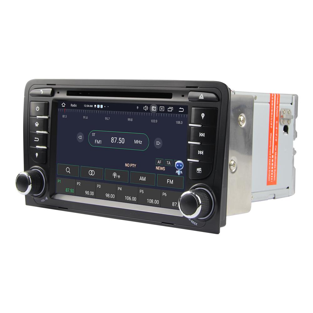 Eunavi Android 12 7862c Car Radio DSP Multimedia Player For Audi A3 8P 2003-2013 Autoradio Video GPS Navigation Carplay 4G IPS