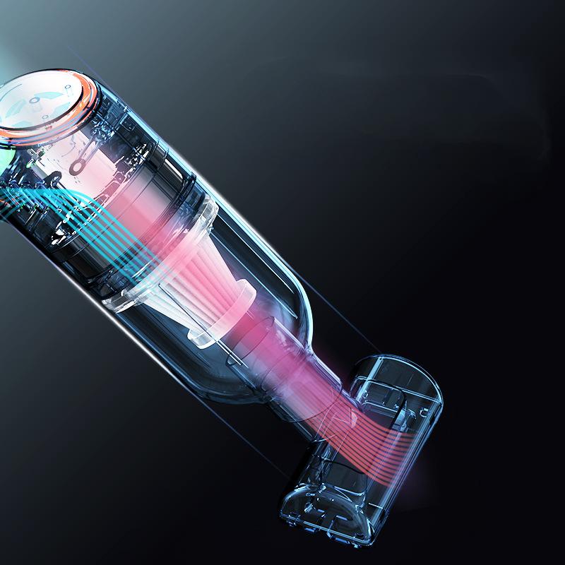 Car vacuum cleaner USB charging car home dual-use wet and dry vacuum cleaner high-power pet hair handheld vacuum cleaner