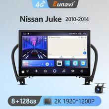 Load image into Gallery viewer, Eunavi 7862 8Core 2K 13.1'' 2din Android Radio For Nissan Juke 2010 - 2014 Car Multimedia Video Player GPS Stereo