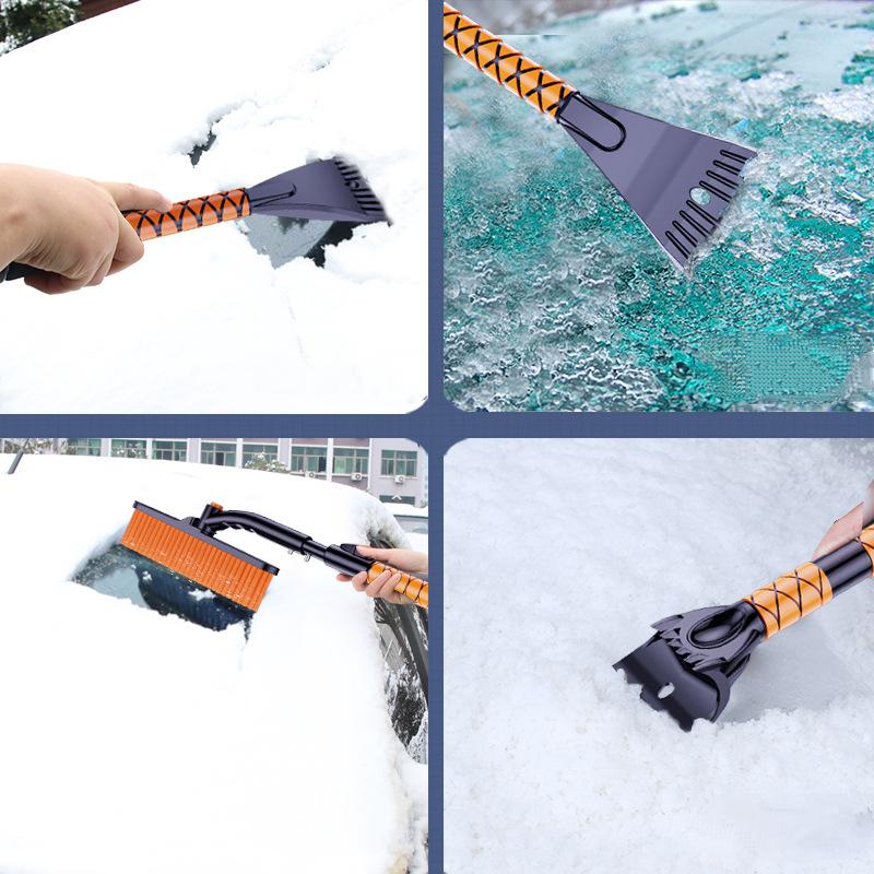 Car snow removal shovel Car retractable snow removal snow removal brush Automotive snow removal brush