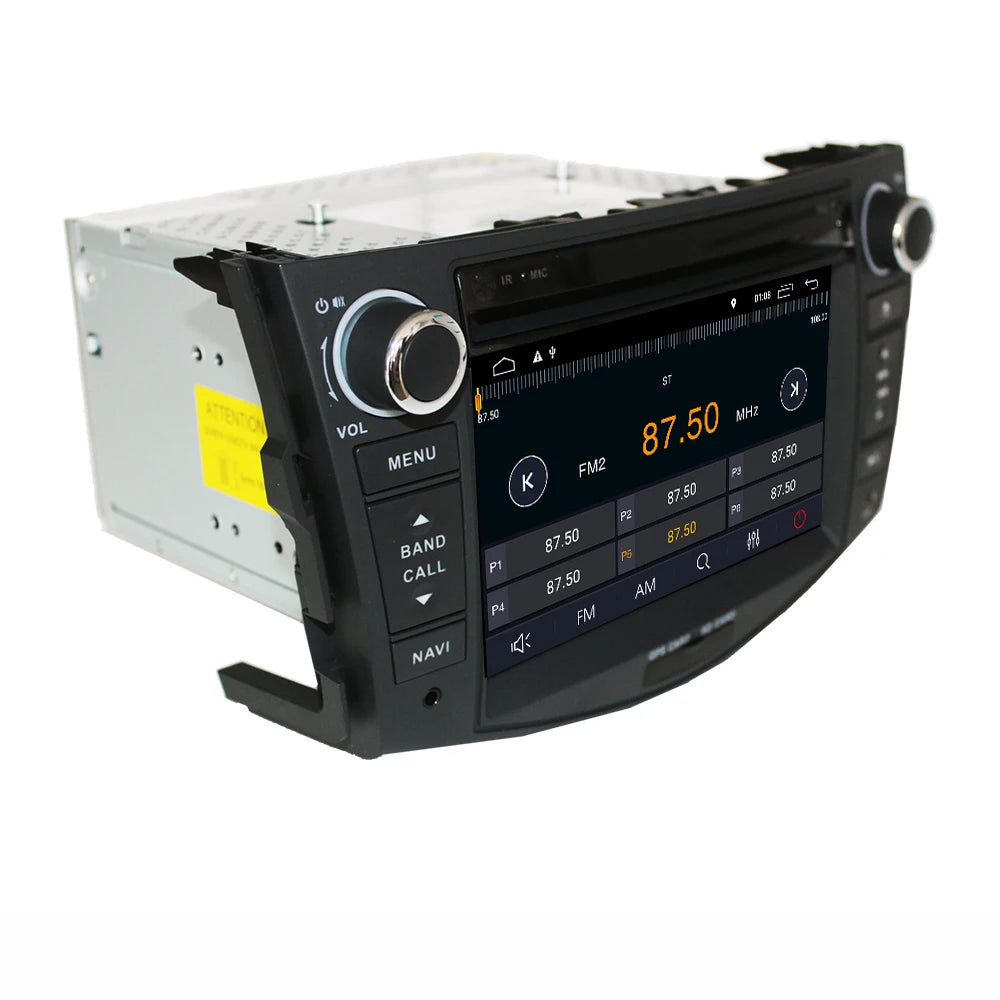 Eunavi 2 Din Android 10 Car Radio Multimedia Player For Toyota RAV4 Rav 4 2007 2008 2009 2010 2011 Headunit GPS 2Din DVD 4G 64G