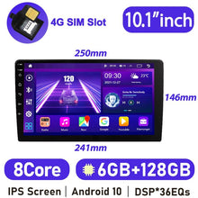 Load image into Gallery viewer, Eunavi 9&#39;&#39;/10.1&#39;&#39;/12.1&#39;&#39; 2DIN Android 10 Car Radio Stereo Multimedia Video Player Universal Head Unit GPS Carplay 2din Autoradio