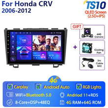 Załaduj zdjęcie do przeglądarki galerii, Eunavi 9&#39;&#39; 4G WiFi 2din Android 11.0 Car Radio Multimedia Player Navigation GPS For Honda CRV CR-V 2006-2012 Carplay DVD