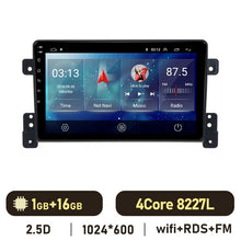 Laden Sie das Bild in den Galerie-Viewer, Eunavi Android Auto GPS Navigation for SUZUKI Super Grand Vitara 2005-2014 Carplay Car Radio Multimedia Player 2 din 2din