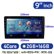 Load image into Gallery viewer, Eunavi 9&#39;&#39;/10.1&#39;&#39;/12.1&#39;&#39; 2DIN Android 10 Car Radio Stereo Multimedia Video Player Universal Head Unit GPS Carplay 2din Autoradio