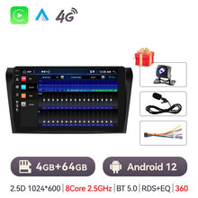 Cargar imagen en el visor de la galería, Eunavi 9&#39;&#39; Android 10 Car Radio Stereo For MAZDA 3 Mazda3 Multimedia Player  2010-2015Head Unit Carplay 4G GPS Navigation 2.5HGz