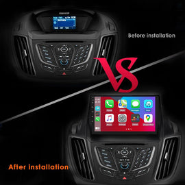 Eunavi 2.5GHz 4G Android 12 For Ford Escape 3 KUGA 2 2012-2019 Car Radio Multimedia Player GPS Carplay Android auto Car Stereo