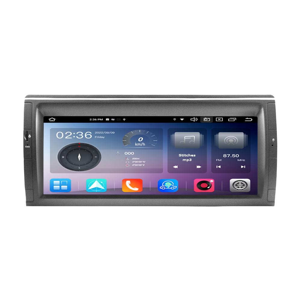 Eunavi Android 12 7862c Car Radio DSP Multimedia Player For BMW E38 E39 E53 1996-2003 Autoradio Video GPS Navigation 4G IPS