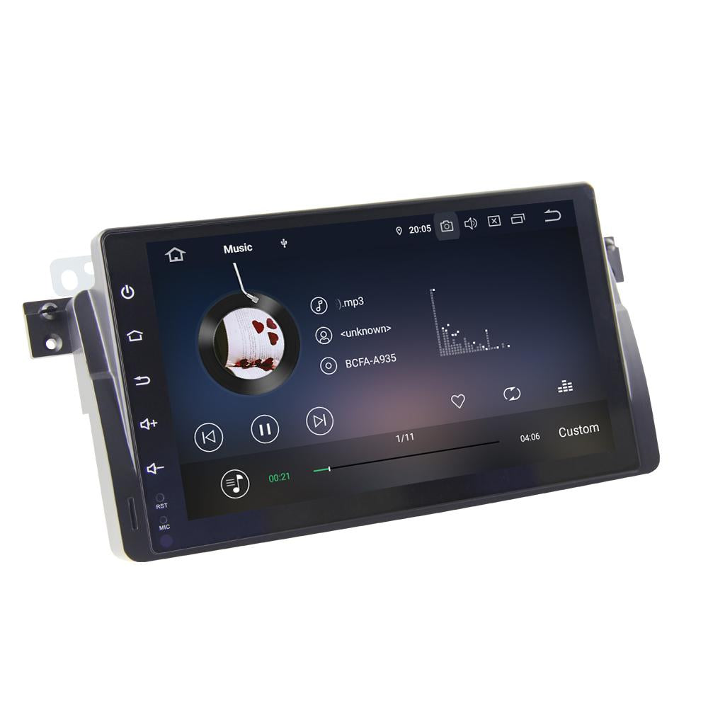 Eunavi Android 12 7862c Car Radio DSP Multimedia Player For BMW E46 M3 318/320/325/330/335 Autoradio Video GPS Navigation 4G IPS