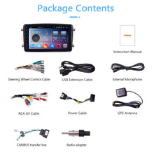 Cargar imagen en el visor de la galería, Eunavi 2 Din Android 12 Radio DVD Player For Mercedes Benz W203 Vito W639 VaneoCLK W209 W210M 2000-2005 GPS Carplay Multimedia