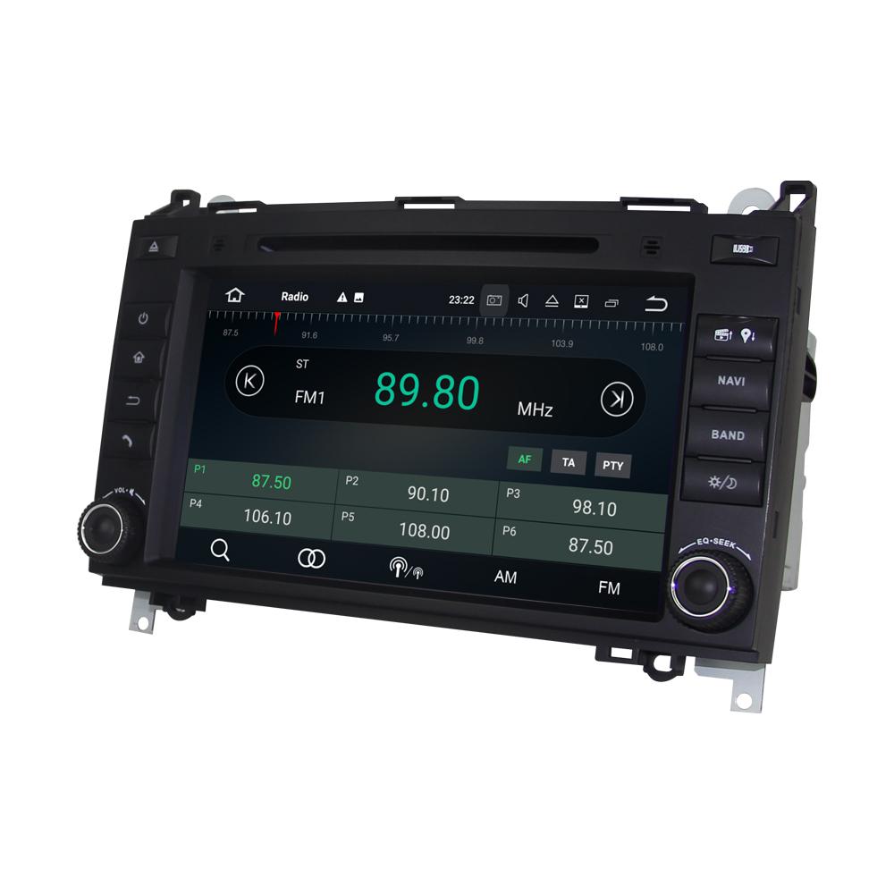 Eunavi 2 Din Android 12 Radio DVD Player For Mercedes Benz B200 Sprinter W906 W639 AB Class W169 W245 2004-2011 GPS Multimedia