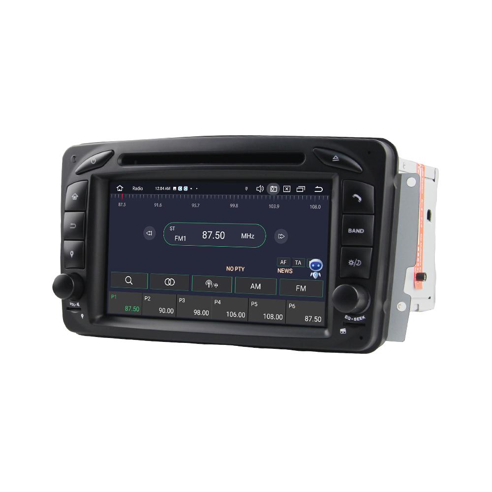 Eunavi 2 Din Android 12 Radio DVD Player For Mercedes Benz W203 Vito W639 VaneoCLK W209 W210M 2000-2005 GPS Carplay Multimedia